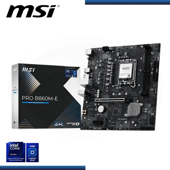 MB MSI S1851 PRO B860M-E DDR5 BOX M-ATX