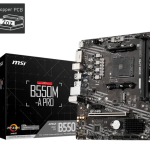 MB MSI AM4 B550M-A PRO DDR4 BOX M-ATX