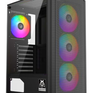Gabinete Arkham Mel 4xFan ARGB ATX