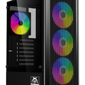 Gabinete Arkham Vorus Eco 4xFan ARGB ATX