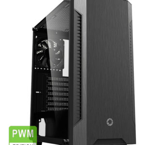 Gabinete Gamemax Fortress Tg Mid Power Atx Fan x3