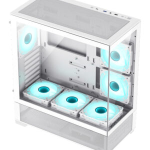 Gabinete Gamemax Vista aw 6Fan ARGB E-ATX Blanco