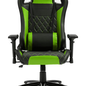 SILLA GAMER SYX CH-451 GR VERDE NEGRO
