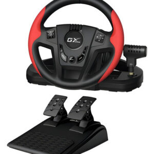 Volante Genius Speedmaster Gx Gaming Ps4 Ps3 Pc Negro/rojo