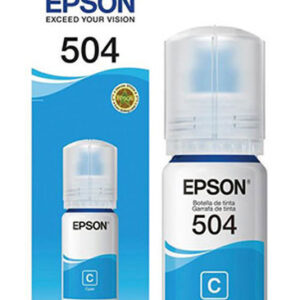 Botella Epson T504220-AL Cyan