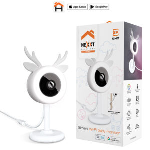 Camara Nexxt IP Baby Monitor NHC B100 Blanco Sin Cargador