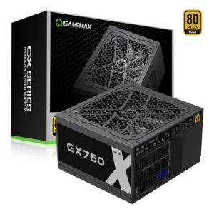 Fuente 750W Gamemax 80 Plus Gold Gx-750M