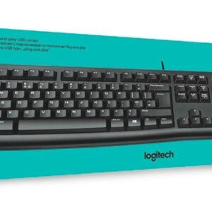 Teclado con Mouse Logitech MK120 USB Latino Negro