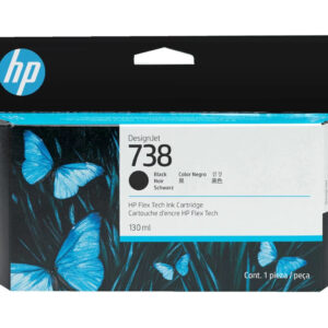 Cartucho de Tinta  Plotter HP 738 Negro