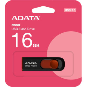 Pen Drive ADATA C008 RKD 16GB USB 2.0 C/ tapa des