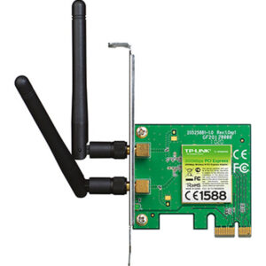 Placa Red Pci-E Tp-Link WN881ND 11N 300Mbs Verde