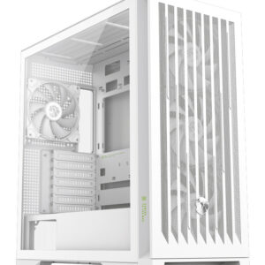 Gabinete Gamemax Leader 2WH 4Fan E-ATX Blanco