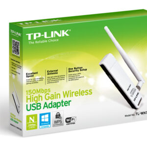 Placa de red Usb Tp-Link Wn722n Blanca