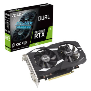 Placa de Video 6GB Asus RTX3050 Dual