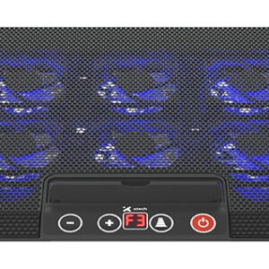 Base Xtech, 17", 6 coolers, 6 posiciones , Led