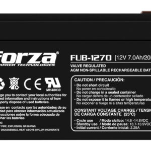 Bateria FUB Forza sellada plomo acido 12v 7Ah