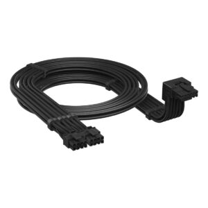 Cable estilo A de 12 V y 2 x 6 de 90° para fuente de alimentación tipo 5 de CORSAIR