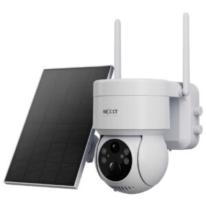 Camara Nexxt  int PTZ con panel solar Wi-Fi para exter