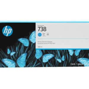 Cartucho de Tinta  Plotter HP  738  Cian Alta Capacidad
