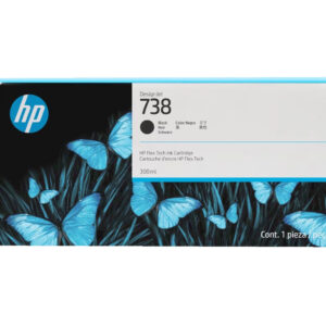 Cartucho de Tinta  Plotter HP 738  Negro Alta Capacidad