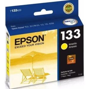 Cartucho de Tinta Epson  133 Amarillo
