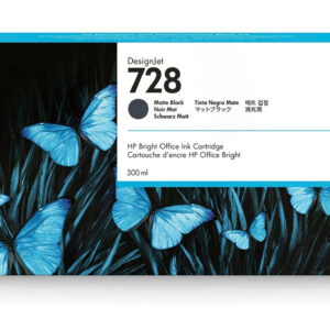 Cartucho de Tinta Plotter  HP 728 Negra