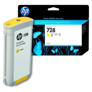Cartucho de Tinta Plotter HP 728 Amarilla