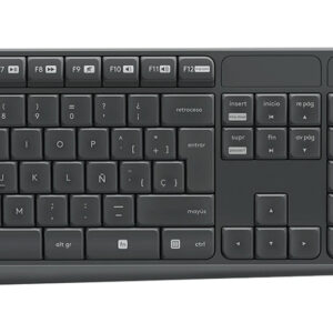 Combo Teclado y Mouse Inalámbrico Logitech MK235 Negro
