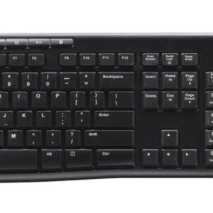 Combo Teclado y Mouse Inalámbrico Logitech MK270 Negro