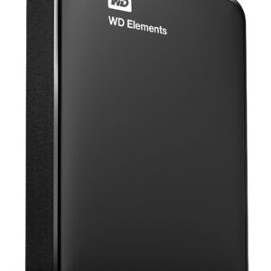 Disco Externo HDD WESTERN DIGITAL Elements 4TB USB 3.0 Tipo A Negro