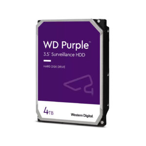 Disco Interno HDD WESTERN DIGITAL Purple 4TB 3.5" SATA 3.0 5400rpm