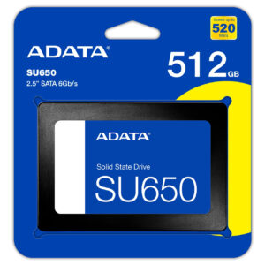 Disco SSD ADATA SU650 512GB 2.5" SATA 3.0