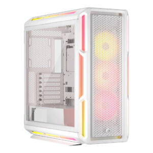Gabinete CORSAIR iCUE LINK 5000T LX RGB Mid Tower blanco