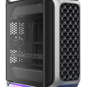 Gabinete Cooler Master Cosmos Alpha Full Tower 3 Fans Tempered Glass Silver s/Fuente