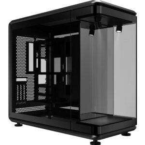 Gabinete Cooler Master MasterFrame 360 Mid Tower Tempered Glass Black s/Fuente
