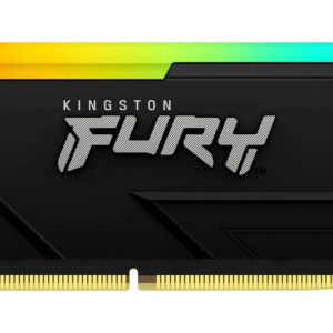 Memoria Ram UDIMM KINGSTON Fury Beast 16GB DDR4 3200 Mhz CL16 1.35V Single Negro RGB