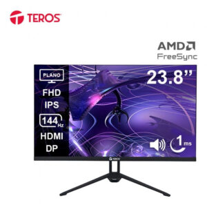 Monitor Teros TE-2417S Gaming 23,8" Plano IPS FHD (1920X1080) 144Hz 1ms Ficha USA
