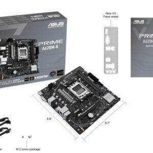 Motherboard ASUS PRIME A620M-K AM5 DDR5