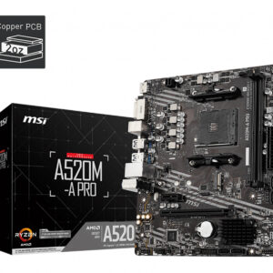 Motherboard MSI A520M-A PRO AM4 DDR4