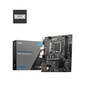 Motherboard MSI PRO H610M-G LGA1700 DDR5
