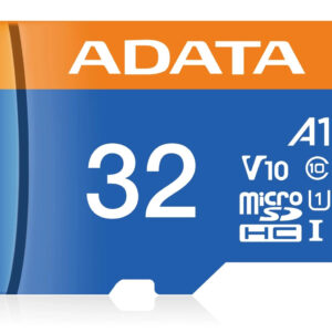 Tarjeta de Memoria ADATA Premier microSDHC 32GB UHS-I U1 A1 V10 100MB/s c/adaptador