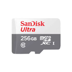 Tarjeta de Memoria SANDISK Ultra MicroSDXC 256GB UHS-I U1 V10 c/adap