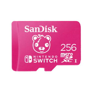 Tarjeta de Memoria Sandisk MicroSDXC 256GB UHS-I Card C10 U3 100Mb for Nintendo Switch Fortnite Edition