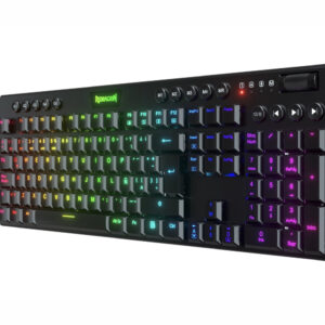 Teclado Inalámbrico Redragon Horus RGB K618 Negro