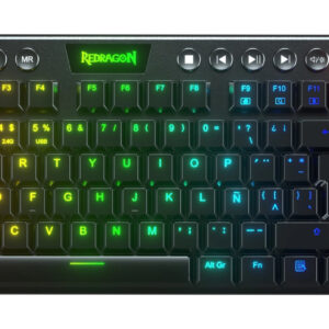 Teclado Inalámbrico Redragon Horus TKL Negro