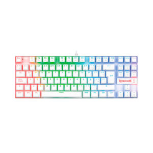 Teclado Redragon Kumara K552 RGB Blanco