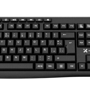 Teclado Xtech USB Multi Español Negro