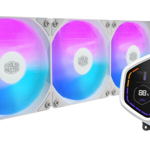 Water Cooler Cooler Master MasterLiquid Core NEX Digital 360 ARGB White