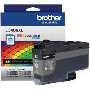 Cartucho de Tinta Brother LC406XLBKS Negro
