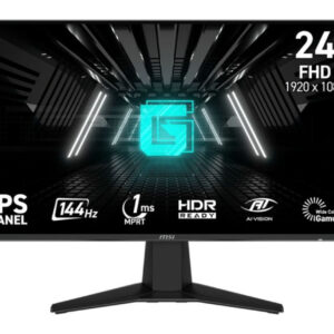 Monitor 24 MSI G242L E14 IPS 144HZ HDMI DP Negro